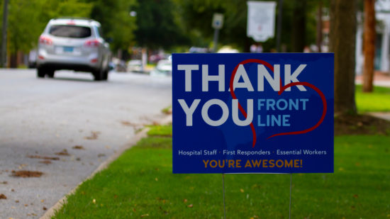 Thank you frontline workers!