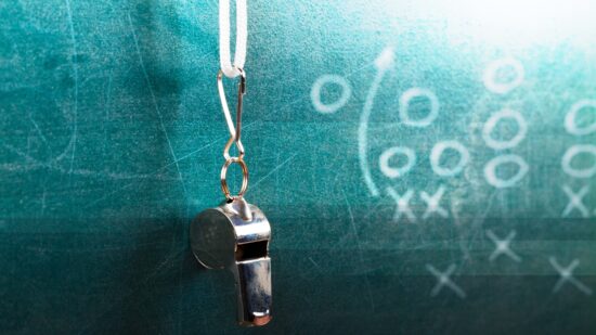 Coach sport whistle strategy backgrounds training blackboard
